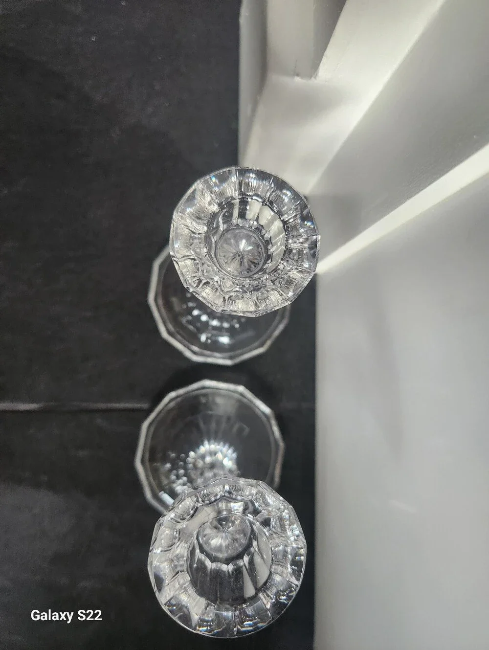 Fifth Avenue Crystal Candlestick Pair